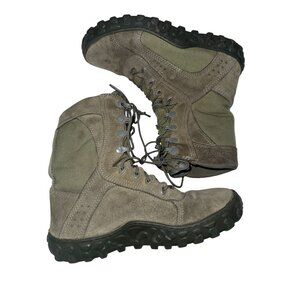Rocky S2V Special Ops Military Tactical Boots 8.5M Vibram Sole Suede & Nylon Oli